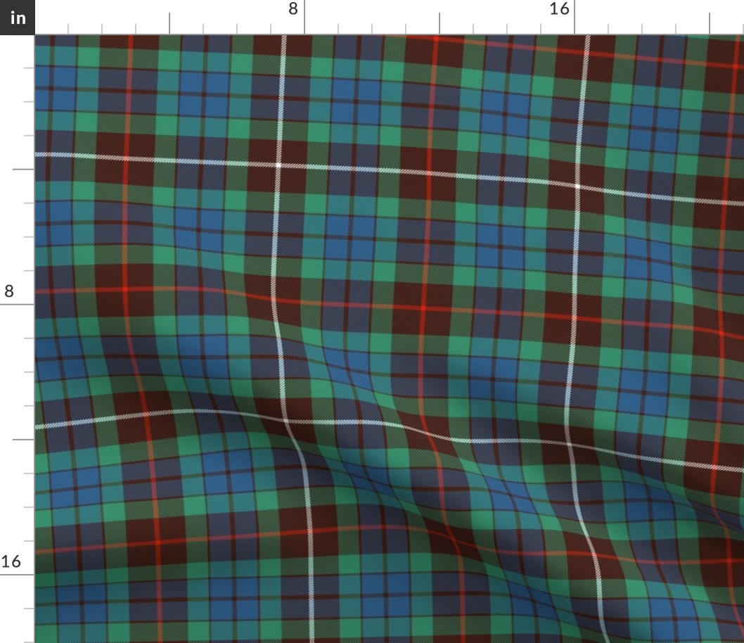 Fraser hunting tartan, 8" ancient