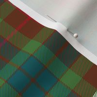 Fraser hunting tartan, 8" muted