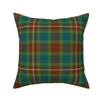 Fraser hunting tartan, 8" muted