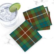 Fraser hunting tartan, 10" muted