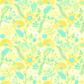 Yellow floral