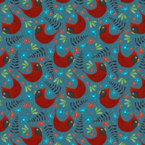 Holiday Redbird, small