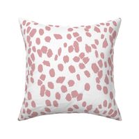 Abstract Dalmatian spots - blush