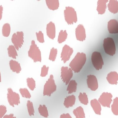 Abstract Dalmatian spots - blush