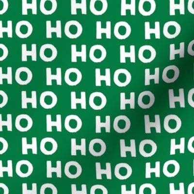 HO HO HO - Santa  - green