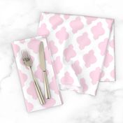 Moroccan Ogee Damask // Blush 