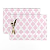 Moroccan Ogee Damask // Blush 