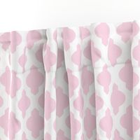 Moroccan Ogee Damask // Blush 