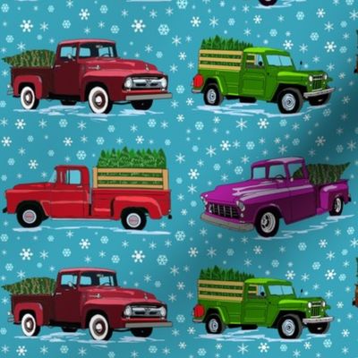 O Christmas truck 16 inch