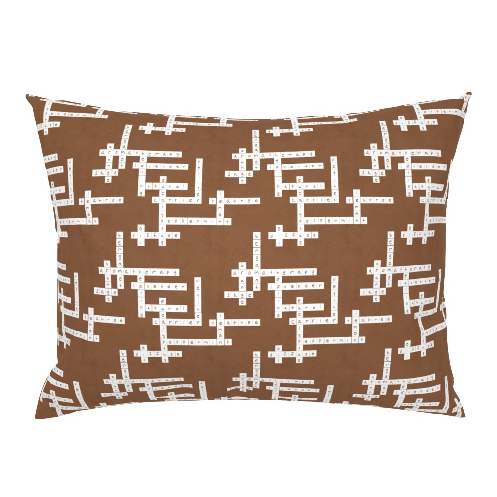 Aromatherapy Crossword in Maran Brown