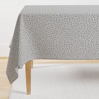 ★ LIGHT GRAY LEOPARD ★ Leopard Print in Neutral Gray - Small Scale / Collection : Leopard spots – Punk Rock Animal Print