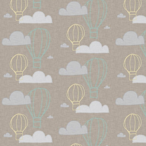 BUNNY AIR BALLOON BEIGE 