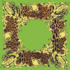 Chartreuse Leopard