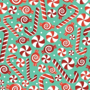 Christmas Candy Cane Sweets - 2"