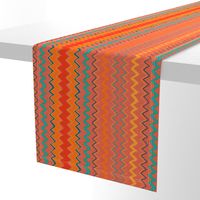 orange zigzag