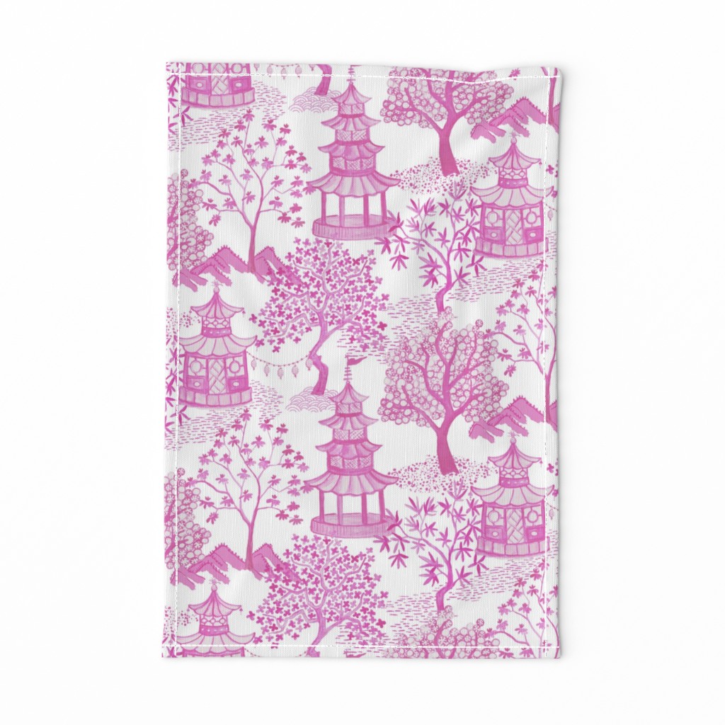 Pagoda Forest in Pinks