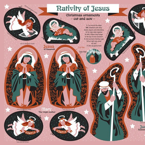 Nativity of Jesus – cut and sew