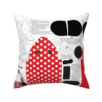 Little red dot mouse bag