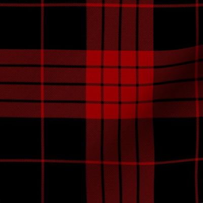 Cameron black and red tartan variant, 6"