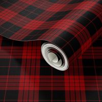 Cameron black and red tartan variant, 3"