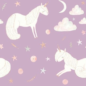 8" Good Night Unicorn // Lily