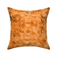 Orange Triangles Texture