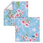 Cherry Blossom-Baby Owl Nursery