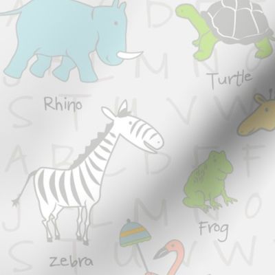  Sweet Zoo Animals Neutral Nursery