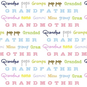 grandfather grandmother NT-  MED1716 - color crush