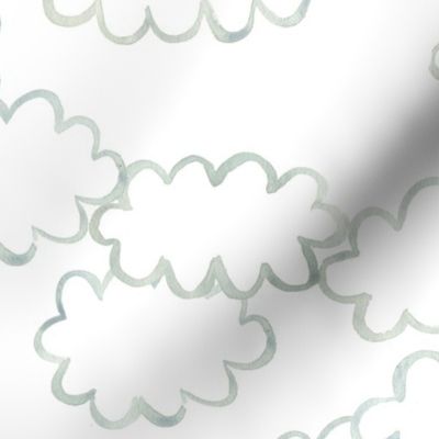 Simple Painted Clouds