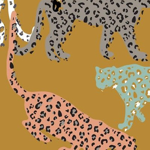 africa africa - leopards - gold - jumbo