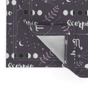 Scorpio Zodiac Sign Pattern 