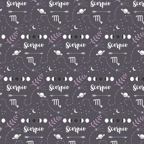 Scorpio Zodiac Sign Pattern 