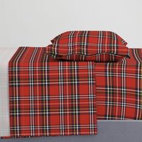 red and black tartan plaid 6x6