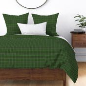 green and black tartan plaid 2x2