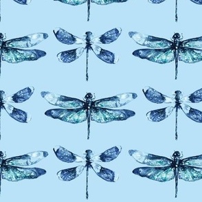 Dragonfly Wings - blue