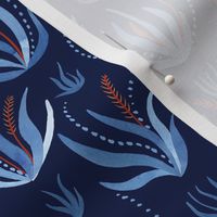 Underwater Seagrass / Dark Blue