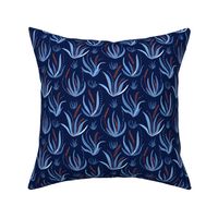 Underwater Seagrass / Dark Blue