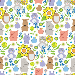 Nursery Animals 12 inch