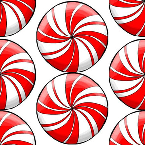 peppermint candy large scale