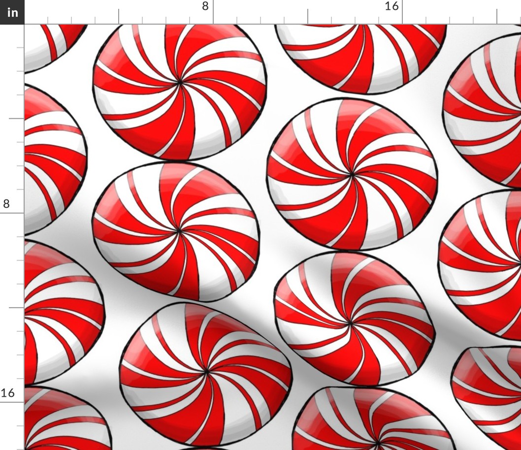 peppermint candy large scale