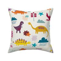 Dinosaur land - sunshine brights - large scale