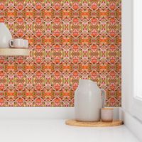 Orange Wallpaper Gavotte