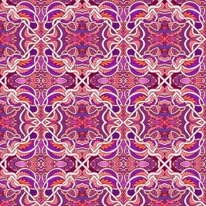 Victorian Tiles (hot colors)