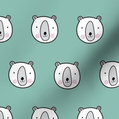 Bears cute kids pattern