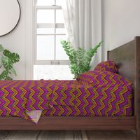 vivid feathered chevron