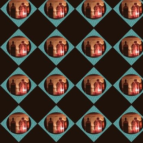 Bottle Grid | Geometric Photo Print