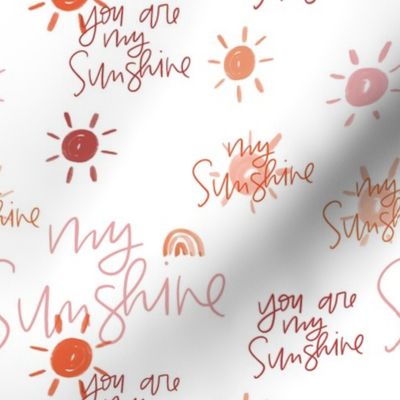 You Are My Sunshine in Red
