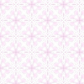 Pink Moroccan tile pastel pink from Anines Atelier. Use the design for girls room decor, wallpaper backsplash, duvet covers or lingerie and chemise.