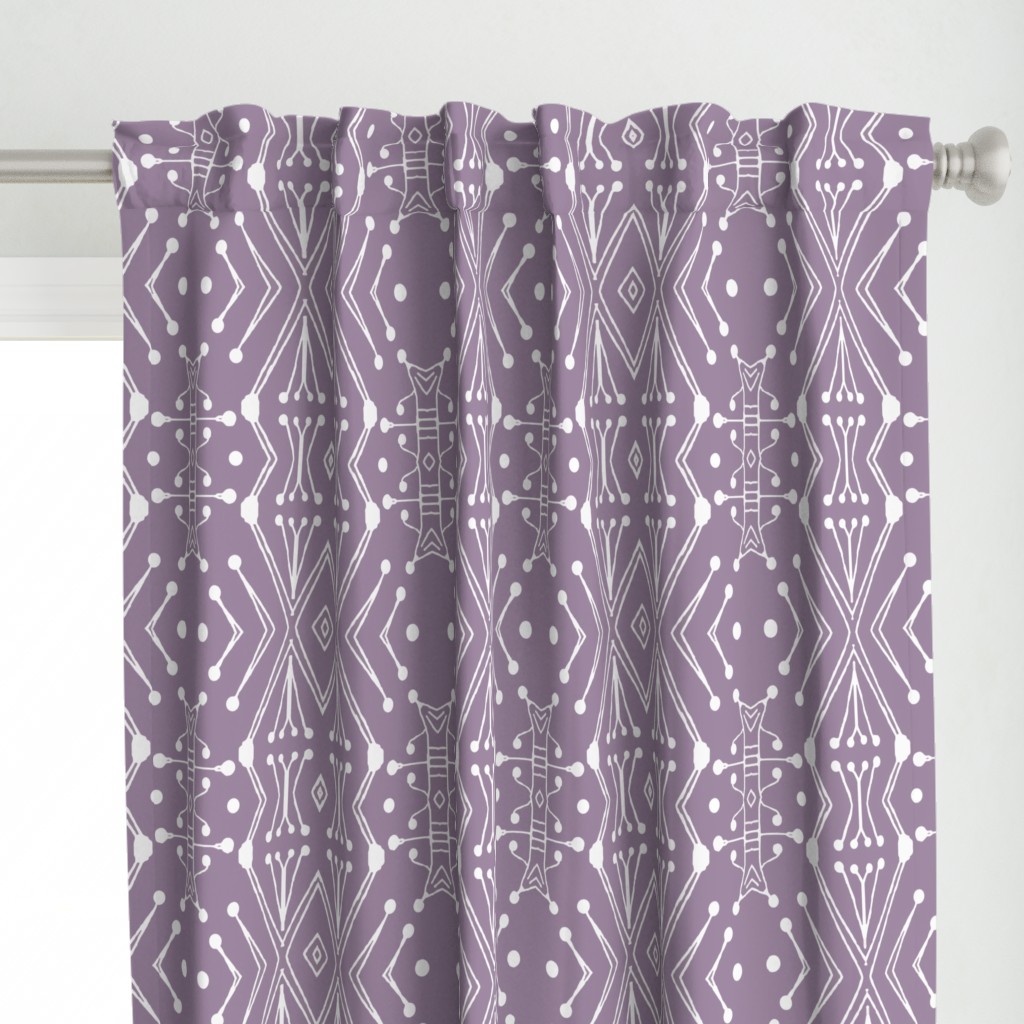 Tribal Drum Sticks, Violet Gray, XL